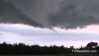 First tornado of Manitoba tornadoproducing machine  July 27 2015 [upl. by Tollman293]