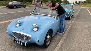 1959 Austin Healey Frogeye Sprite Breakdown [upl. by Narut]