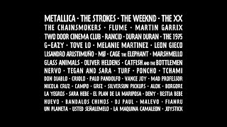 Line Up 2017  Lollapalooza Argentina [upl. by Eetnod]