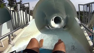 Aqua Tube Water Slide at Fasouri Watermania [upl. by Yelsa]