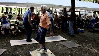 Buck Dancing at Summertown Bluegrass Festival [upl. by Olnee]