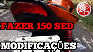 APRESENTAÇÃO YAMAHA FAZER 150 SED LARANJA [upl. by Hankins146]