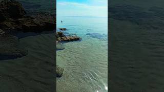 Greece Halkidiki Afitos beach 🌅💦💙 beach summer sea [upl. by Lyrrad]