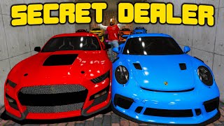 Selling Stolen Cars in Underground Secret Dealership  GTA 5 RP [upl. by Shelden]