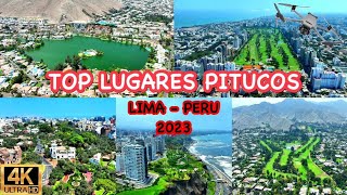 LIMA Perú 🇵🇪 TOP LUGARES PITUCOS DE LIMA 2023 [upl. by Mosier]