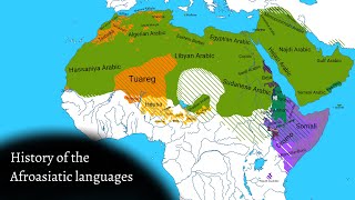 History of the Afroasiatic languages Timeline [upl. by Sioux]