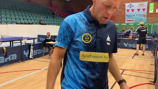 Malte Nilsson vs Tobias Andersson  Herrsingel 3  Semi Finals  Sweden GP Kristianstad Open 2024 [upl. by Rahmann]