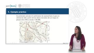 Determinación del coeficiente de anamorfosis lineal en la proyección UTM   UPV [upl. by Timotheus]