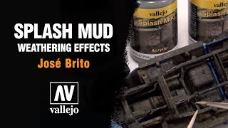 Splash Mud vallejo weathering effects [upl. by Aronel779]