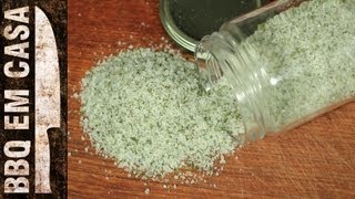 RECEITA DE SAL DE ERVAS HERB SALT [upl. by Kyl]