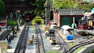 Eisenbahnromantik auf unserer LGB Gartenbahn  Teil 1  Anlagenportrait [upl. by Kahl]