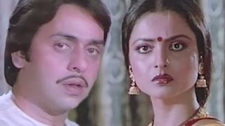 Vinod Mehra slaps Rekha Bindiya Chamkegi  Emotional Scene 710 [upl. by Attecnoc]