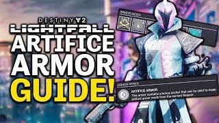 Discovering Artifice Armor in Destiny 2 Complete Overview amp Guide [upl. by Ayam]