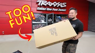 FINALLY PICKED UP THIS NEW TRAXXAS VEHICLE  Traxxas Disruptor Boat [upl. by Clovis]