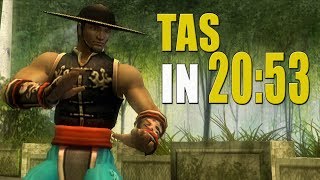 TAS Mortal Kombat Shaolin Monks KUNG LAO  IN 2053 PS2 [upl. by Tonkin]