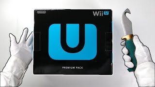 NINTENDO WII U UNBOXING Limited Edition Premium Pack Xenoblade Chronicles [upl. by Denna]