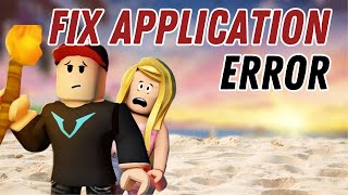 How to Fix the Application Encountered An Unrecoverable Error in Roblox  ROBLOX Tutorial [upl. by Maggio]