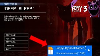 Poppy Playtime Chapter 3 Android  Poppy Playtime Chapter 3 Mobile [upl. by Charla]