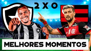 MELHORES MOMENTOS 01  JOGO BOTAFOGO 2 X 0 FLAMENGO PELO CAMPEONATO BRASILEIRO [upl. by Alenoel545]