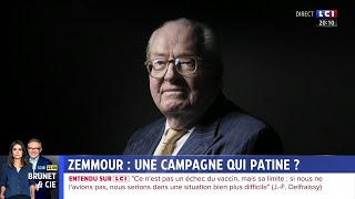 JEAN MARIE LE PEN SEXPRIME SUR ZEMMOUR [upl. by Annazus5]