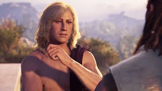 Assassins Creed Odyssey  All Alkibiades Scenes and Full Romance [upl. by Weinstock]