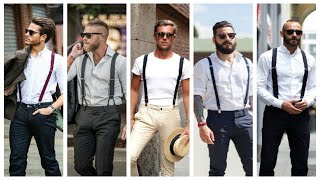 Suspenders For Men How To Wear 2019  Suspenders Mens Fashion  Deepu Fashion [upl. by Ecinue]