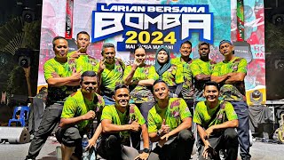 💢LARIAN BERSAMA BOMBA 2024 MELAKA STAGE VIEW  VLOG IJAT [upl. by Ainezey628]