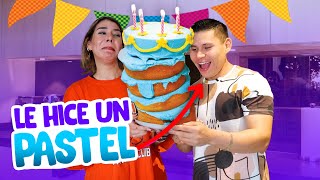 PREPARÉ UN PASTEL PARA EL SUPER TRUCHA Y DESTRUÍ LA COCINA 😰 Cecia Loaiza✨ [upl. by Avek]