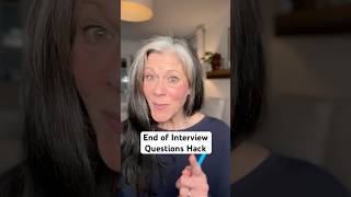 Hack for End of Job Interview Questions jobsearch interviewtips jobinterview interviewhacks [upl. by Assirt]