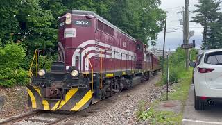 Winnipesaukee Scenic RR GP7 For the Day [upl. by Felten]