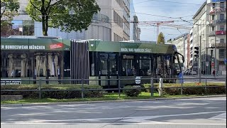 Züge in Kempten und München Karlsplatz stachus mit Zug der Vielfalt und Sonderlackierten Tram bahnen [upl. by Cutcheon]