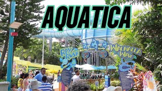 Aquatica Orlando Water Park Aquatica Orlando Water Park 2024 Florida [upl. by Odlavu]