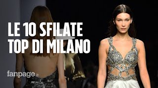 Milano Fashion Week i trend dalle passerella AutunnoInverno 201920 [upl. by Mattie]