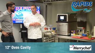 Merrychef eikon® High Speed Commercial Oven Overview with Chef Tim [upl. by Ibloc]