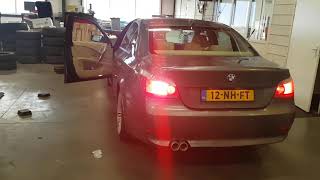 The sound of a v8😎 BMW 545i Straight pipe sound [upl. by Melleta36]