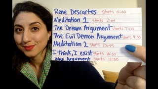 Dr Sahar Joakim What are Descartes Meditations [upl. by Maya526]