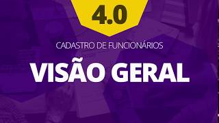 Planilha de Cadastro e Controle de Funcionários 40  Visão Geral [upl. by Ailahk]