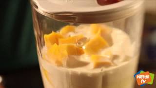 🧃 Batido de mango  Recetas Batidos Nestlé [upl. by Zacks]