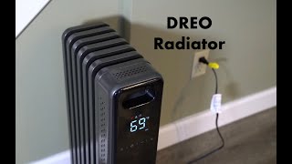 DREO OH310 1500W OilFilled Radiator Heater Review [upl. by Aleedis]