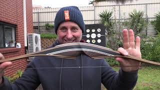 Bearpaw Bodnik Signature Longbow  3000 longbow [upl. by Nore]