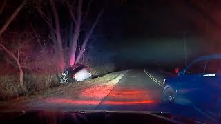 DASHCAM Monona police chase that ended in fatal crash  January 1 2024 [upl. by Cassil474]