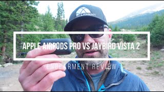 Apple AirPods Pro vs Jaybird Vista 2 Headphones  Which one sounds better [upl. by Yevrah]