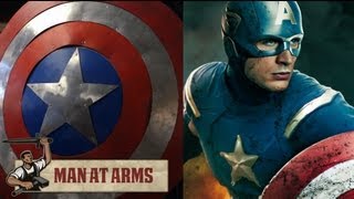 Captain Americas Shield  MAN AT ARMS [upl. by Enialed]