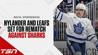 Nylander and Leafs set for rematch against Sharks  Digital Sportscentre [upl. by Parke]