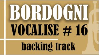 Bordogni  Vocalise 16 Backing Track [upl. by Maighdiln]