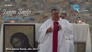 Jueves Santo 2020 reposición del 2017 [upl. by Ahsuas]