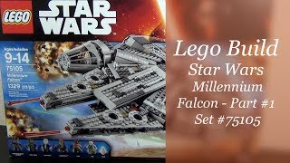 Millennium Falcon  LEGO Star Wars  75105 [upl. by Nareik]