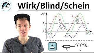 WirkBlindScheinleistung – Ausführliche Erklärung  Elektrotechnik [upl. by Enilorac391]