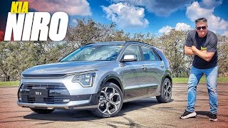 Novo Kia NIRO 2023  HÍBRIDO FAZ 19 KML E TEM PORTE E PREÇO DE JEEP COMPASS VALE A COMPRA [upl. by Lali]