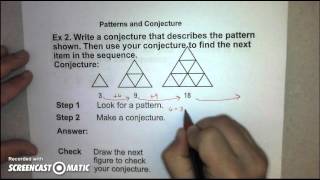 21 Inductive Reasoning and Conjecture [upl. by Acirrehs]